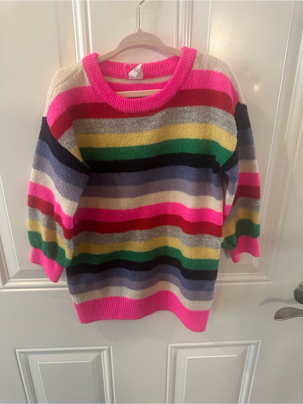 Gap girls Multicolor Stripe Crewneck Sweater